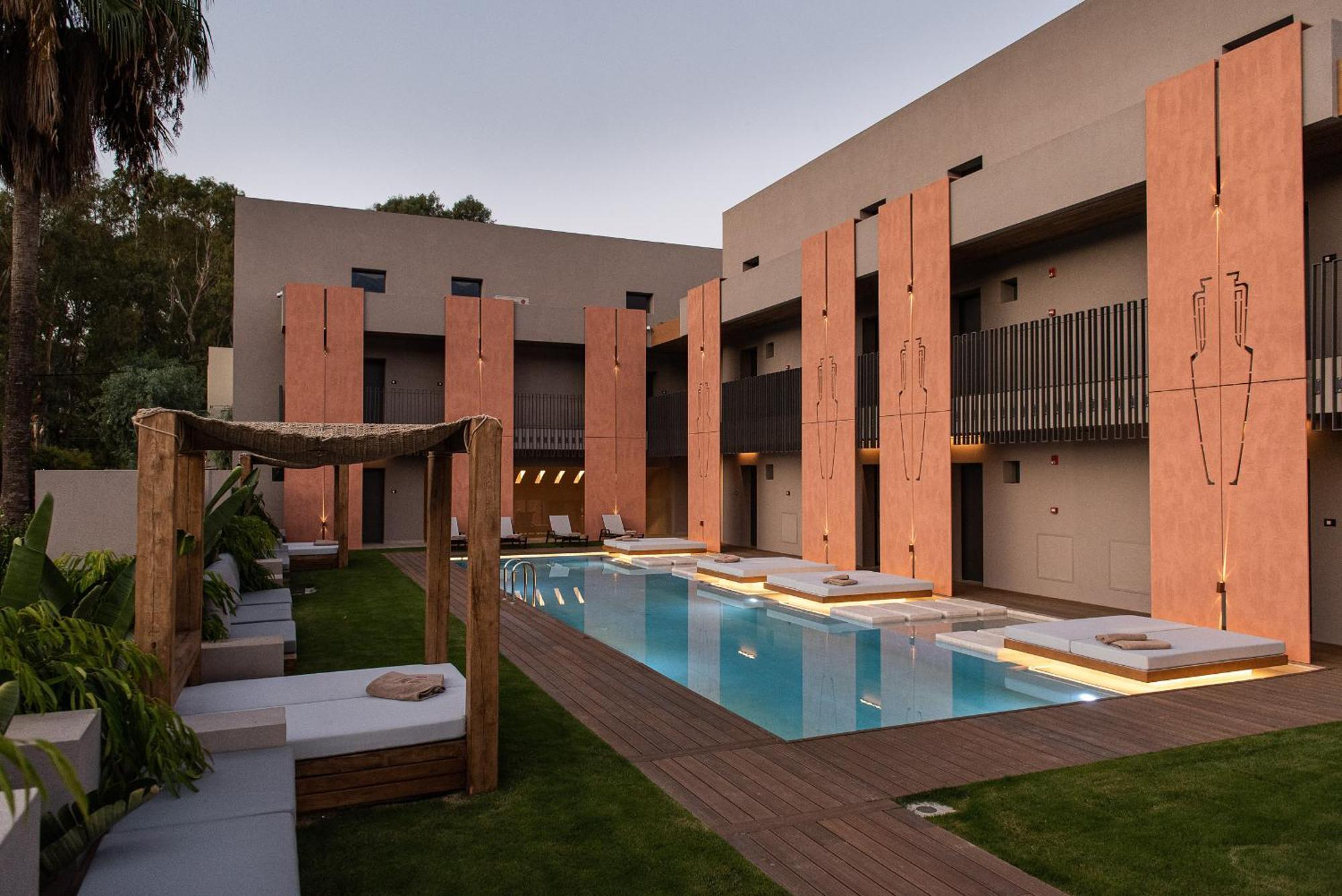 Pilot Amphora Boutique Hotel "Adults Only" Georgioupoli Zewnętrze zdjęcie